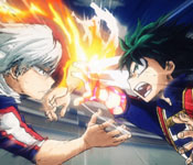 midoriya using one for all against todoroki